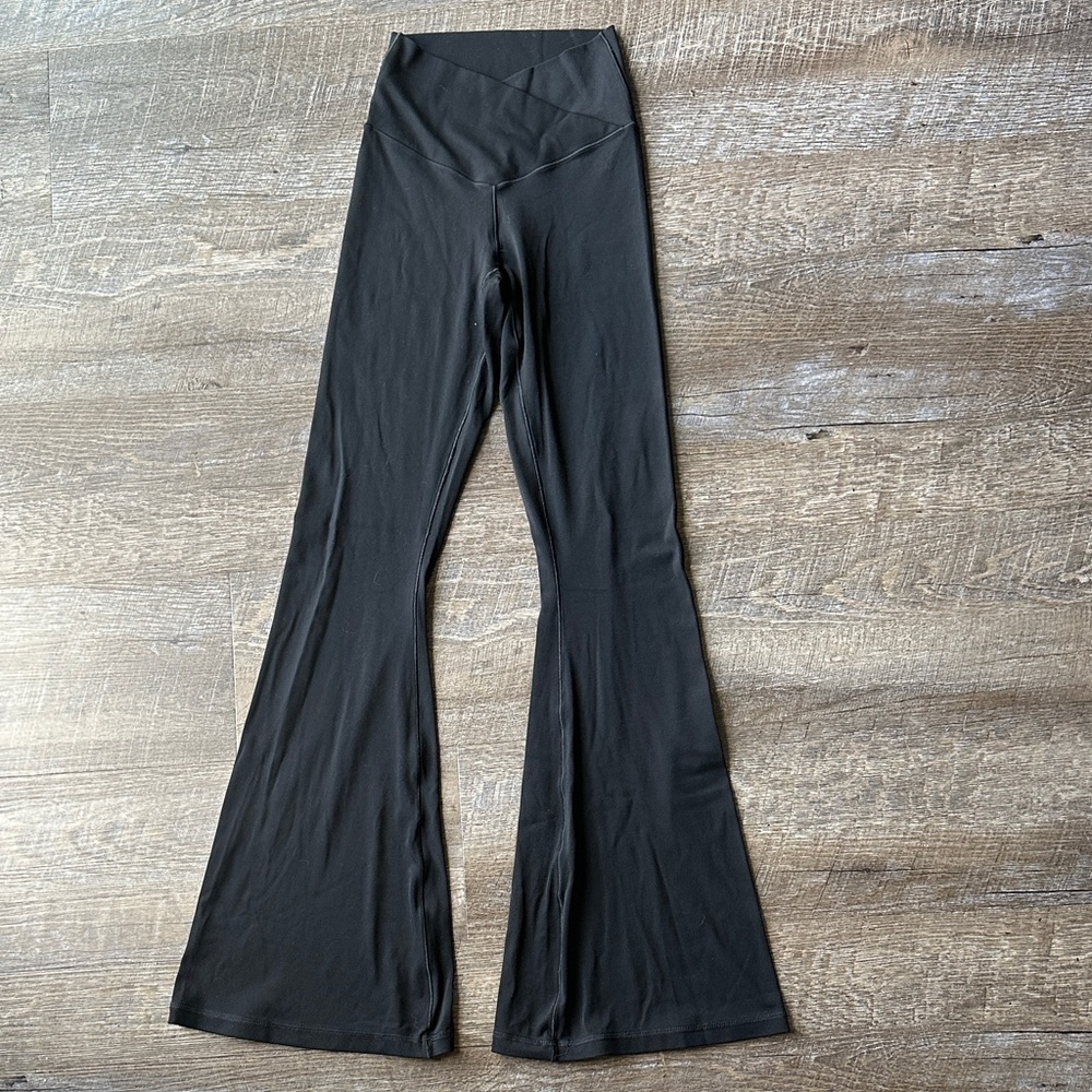 Aerie Charcoal Flare Leggings